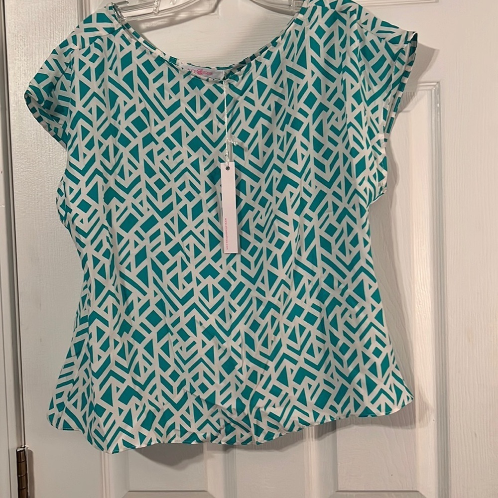 NWT ALICE & TRIXIE Sleeveless Silk Top - Size Medium